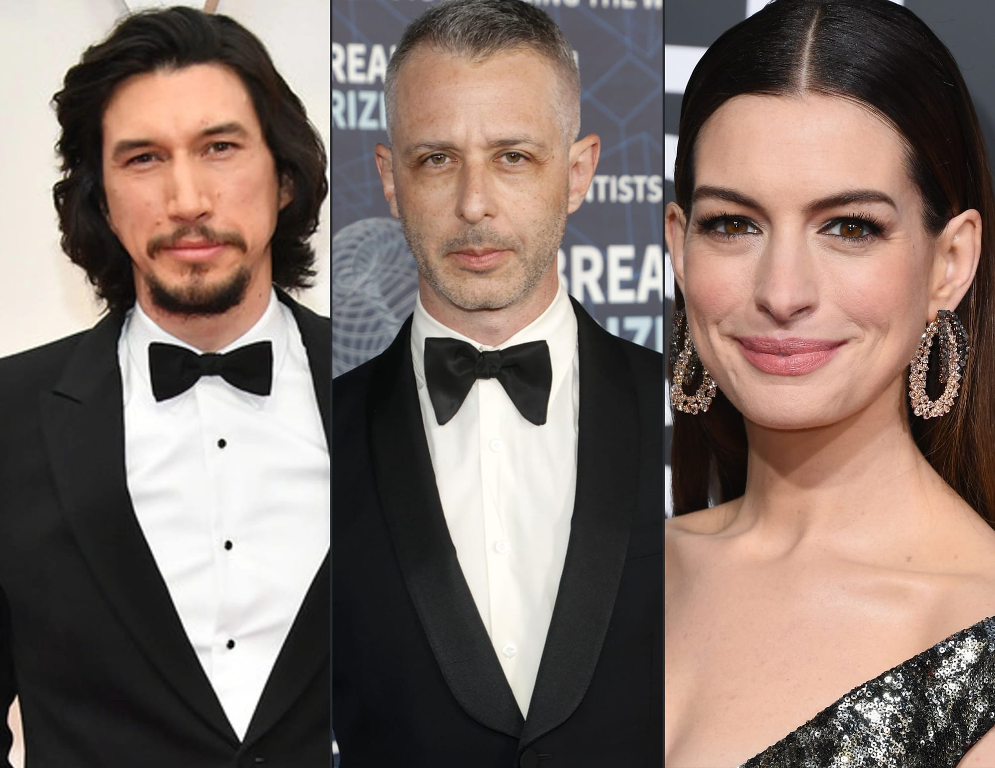 Adam Driver, Jeremy Strong ve Anne Hathaway, Bir Suç-Gerilim Filminde