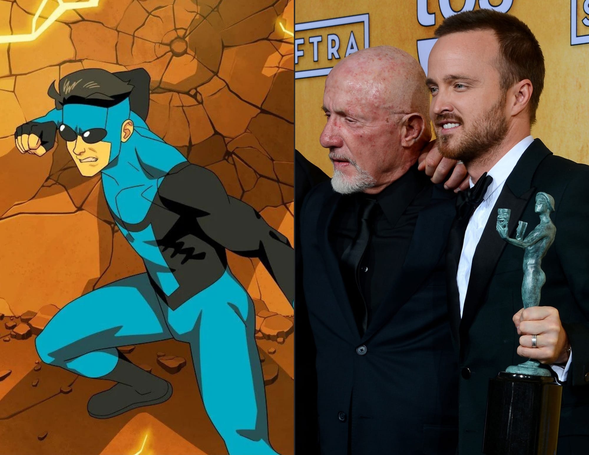 Aaron Paul ve Jonathan Banks, 'Invincible'ın 3. Sezonuna Dahil Oldu