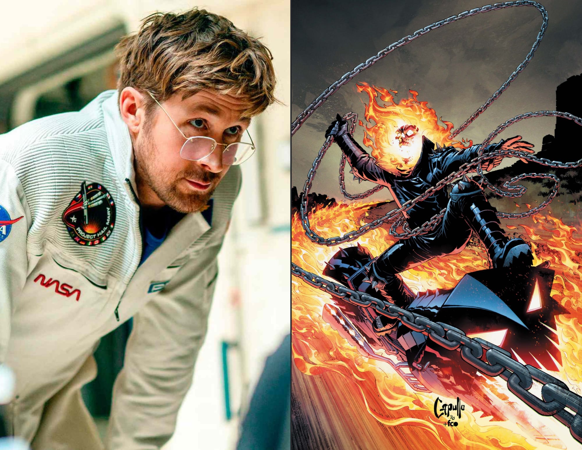 Ryan Gosling’den 'Ghost Rider' Sinyali: “Marvel’la Görüştük, Durum Karmaşık”